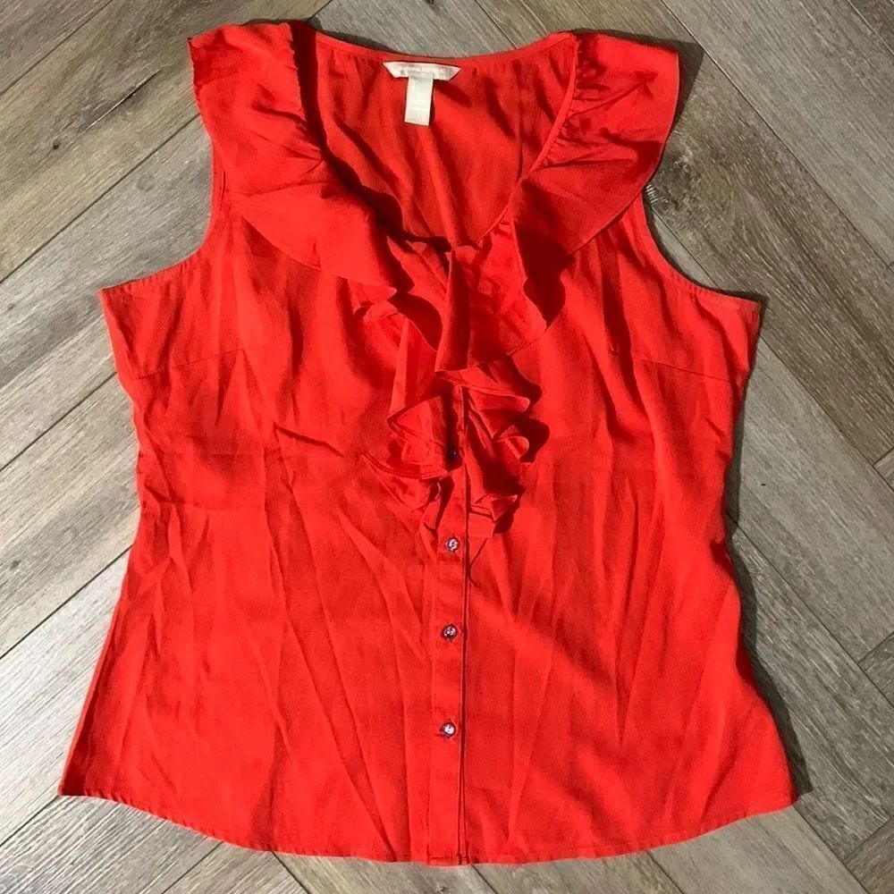 Banana Republic Ruffle Shirt